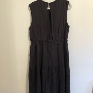 Everlane Linen Open Back Dress